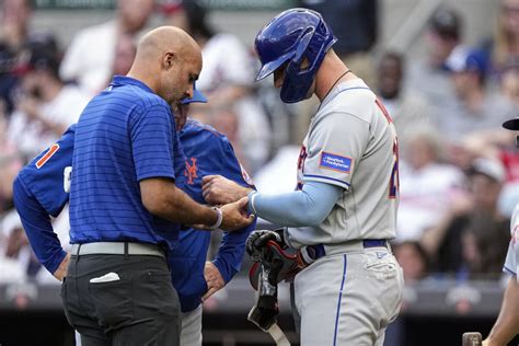 Pete Alonso, the NL home run leader, makes speedy return to Mets after wrist injury